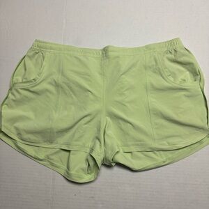 ATHLETA Women's Stellar Running Shorts In Green Size: XL Excellent condition